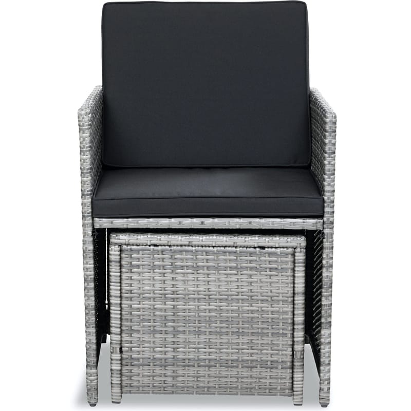 Matgrupp utemöbler | 10 sittplatser | Grå Konstrotting | Skärhamn - Utemöbler - Utegrupp - Matgrupp utomhus