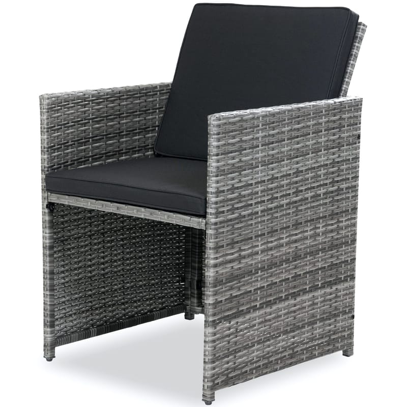 Matgrupp utemöbler | 10 sittplatser | Grå Konstrotting | Skärhamn - Utemöbler - Utegrupp - Matgrupp utomhus