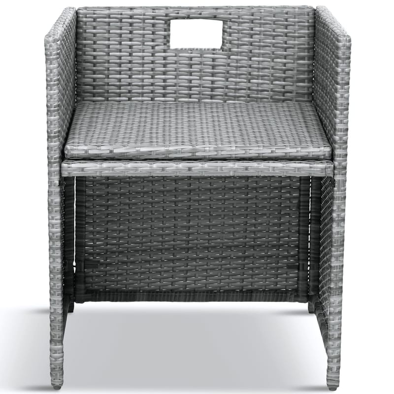 Matgrupp utemöbler | 10 sittplatser | Grå Konstrotting | Skärhamn - Utemöbler - Utegrupp - Matgrupp utomhus