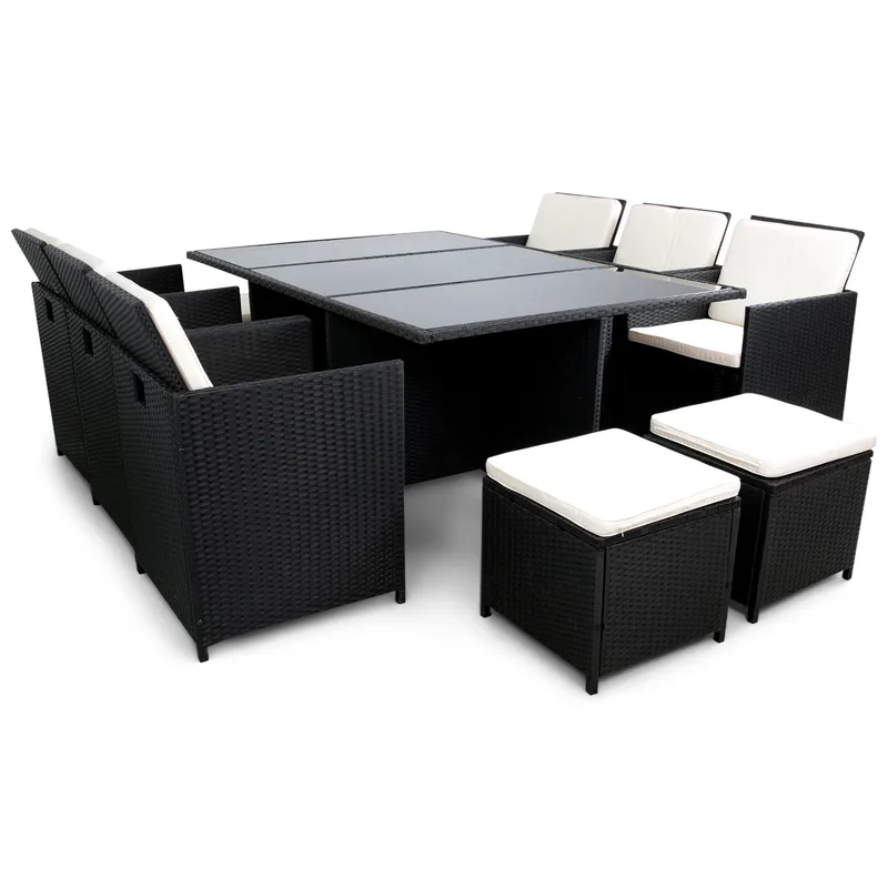 Matgrupp utemöbler | 10 sittplatser | Konstrotting | Lyfco Skärhamn - Utemöbler - Utegrupp - Matgrupp utomhus