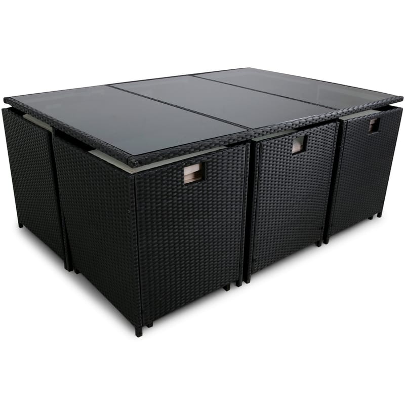 Matgrupp utemöbler | 10 sittplatser | Konstrotting | Lyfco Skärhamn - Utemöbler - Utegrupp - Matgrupp utomhus