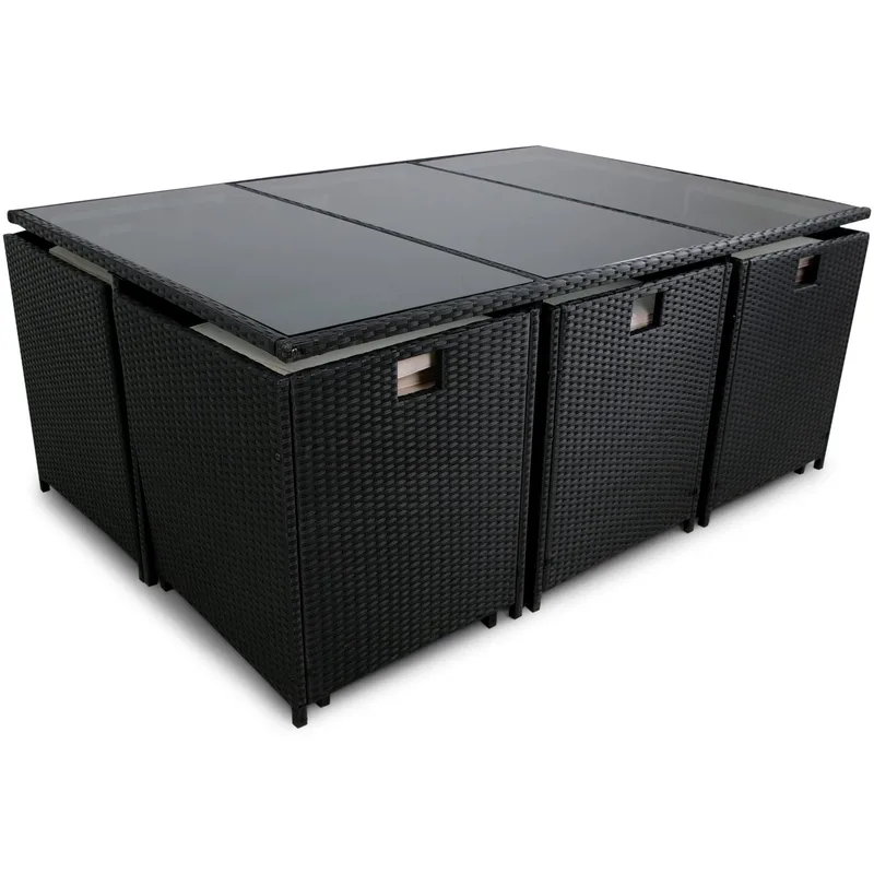 Matgrupp utemöbler | 10 sittplatser | Konstrotting | Lyfco Skärhamn - Utemöbler - Utegrupp - Matgrupp utomhus