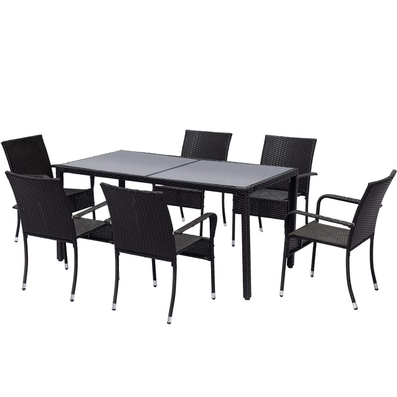 Matgrupp utemöbler | 6 stolar | Lyfco Boarp, undefined