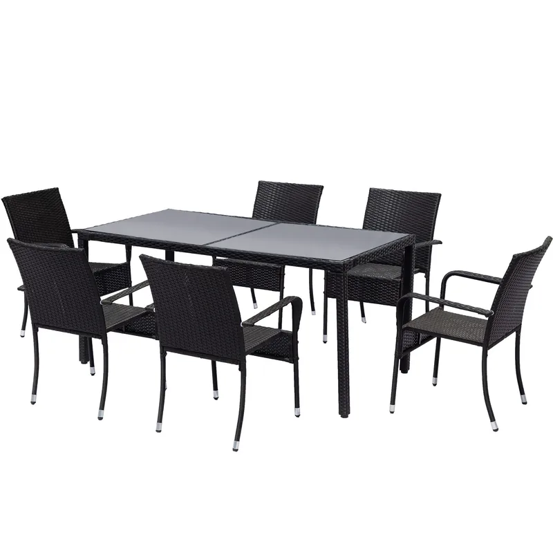 Matgrupp utemöbler | 6 stolar | Lyfco Boarp, undefined