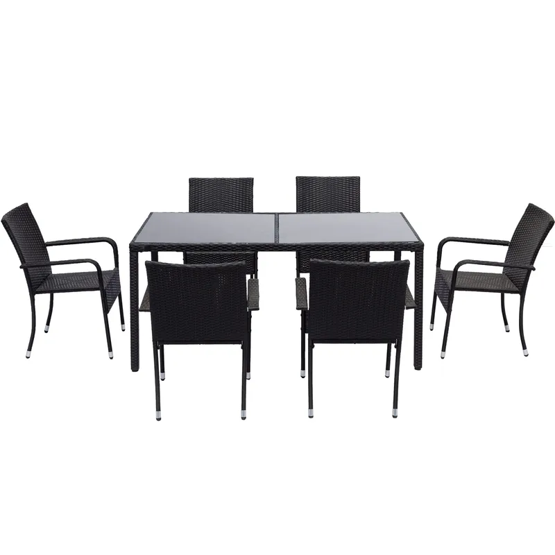 Matgrupp utemöbler | 6 stolar | Lyfco Boarp - Utemöbler - Utegrupp - Matgrupp utomhus