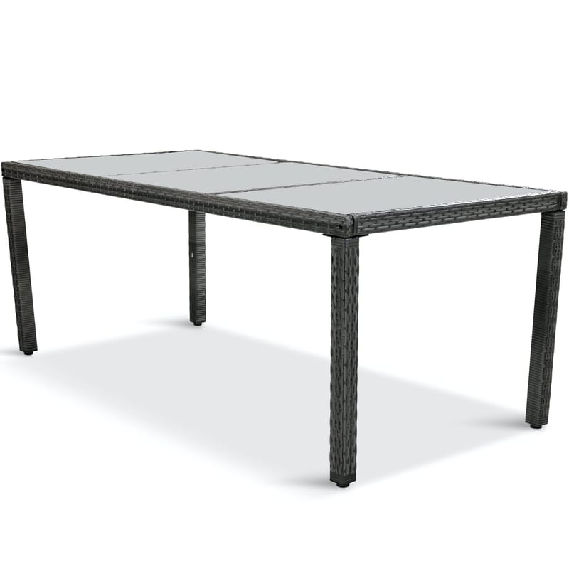 Matgrupp utemöbler med 8 stolar | Dynor ingår | Grå | Lyfco Lysekil - Utemöbler - Utegrupp - Matgrupp utomhus