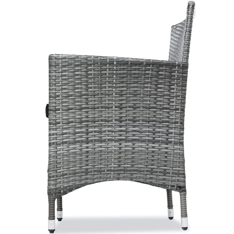 Matgrupp utemöbler med 8 stolar | Dynor ingår | Grå | Lyfco Lysekil - Utemöbler - Utegrupp - Matgrupp utomhus