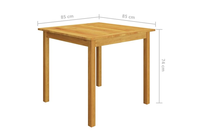 Matgrupp Utomhus för trädgården 5 delar beige - Beige - Utemöbler - Utegrupp - Matgrupp utomhus