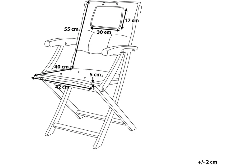 Maui Trädgårdsmöbelset Med Utebord+8 Utestolar - Trä/Natur - Utemöbler - Utegrupp - Matgrupp utomhus