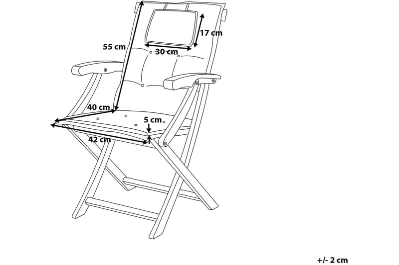 Maui Trädgårdsmöbelset Med Utebord+8 Utestolar - Trä/Natur - Utemöbler - Utegrupp - Matgrupp utomhus
