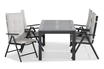 Monaco Matgrupp 152-210x90 + 4 Maggie Positionsstol m Dyna