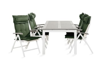 Monaco Matgrupp Utomhus 100x220-280 + 6 Positionsstolar m Dyna