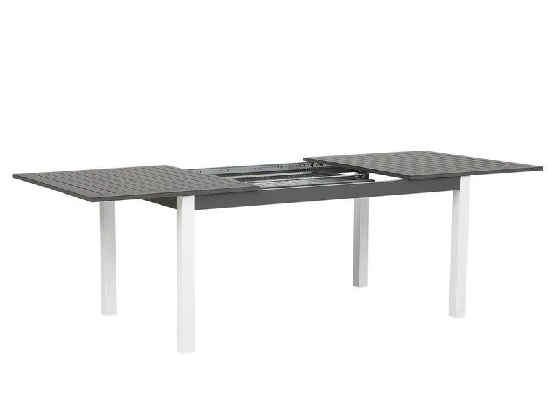 Pancole Trädgårdsmöbelset Med Utebord+6 Utestolar - Grå - Utemöbler - Utegrupp - Matgrupp utomhus