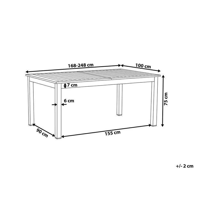 Pancole Trädgårdsmöbelset Med Utebord+8 Utestolar - Grå - Utemöbler - Utegrupp - Matgrupp utomhus