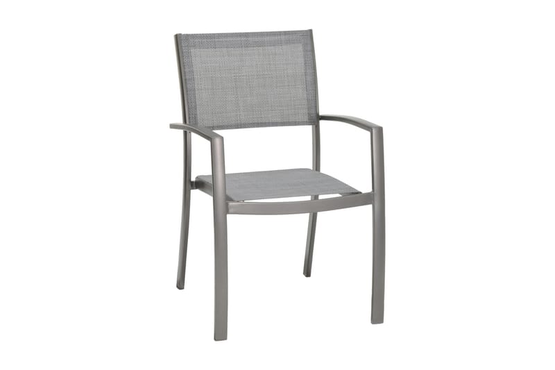 Solana Matgrupp Utomhus 88 cm + 4 Stolar - Grå - Utemöbler - Utegrupp - Matgrupp utomhus