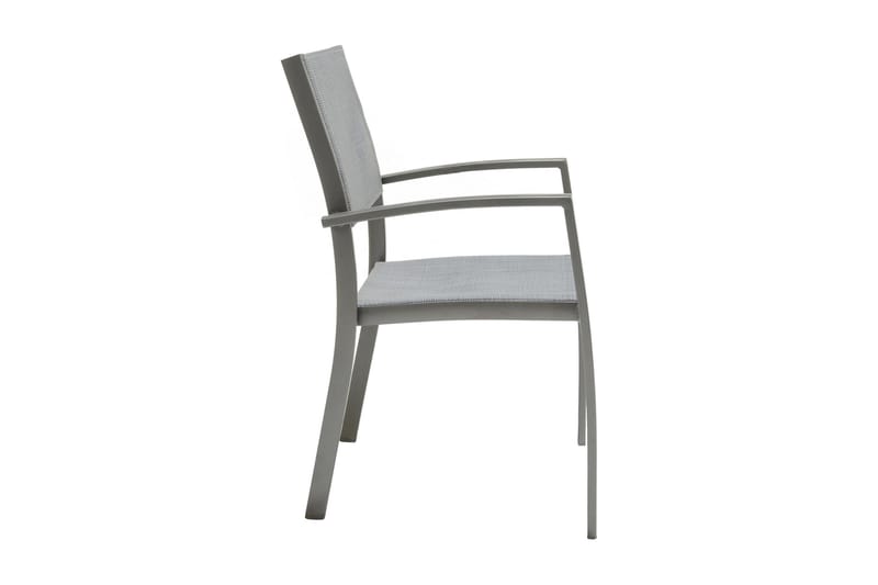 Solana Matgrupp Utomhus 88 cm + 4 Stolar - Grå - Utemöbler - Utegrupp - Matgrupp utomhus