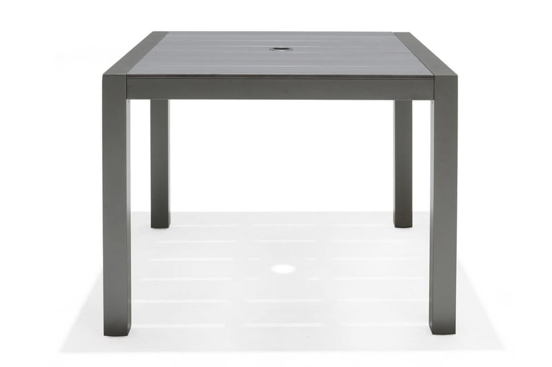 Solana Matgrupp Utomhus 88 cm + 4 Positionsstolar - Grå - Utemöbler - Utegrupp - Matgrupp utomhus