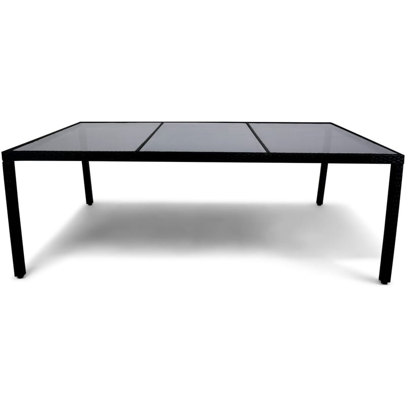 Stockevik Matgrupp Utomhus 220 cm + 10 st Matstolar Utomhus - Antracit - Utemöbler - Utegrupp - Matgrupp utomhus