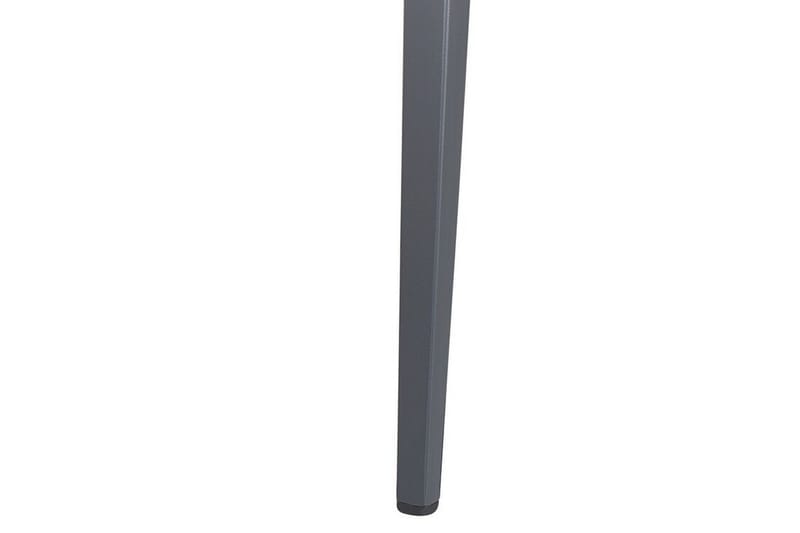 Trädgårdsmöbelset aluminium grå LIPARI - Grå - Utemöbler - Utegrupp - Matgrupp utomhus