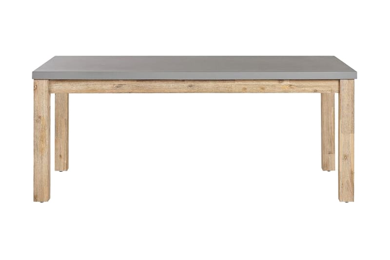 Trädgårdsmöbelset av Utebord och 6 Utestolar grå OSTUNI - Grå - Utemöbler - Utegrupp - Matgrupp utomhus