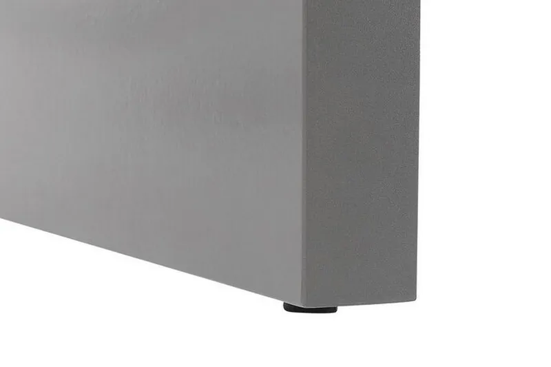 Trädgårdsmöbelset av Utebord och 6 Utestolar TARANTO - Grå - Utemöbler - Utegrupp - Matgrupp utomhus