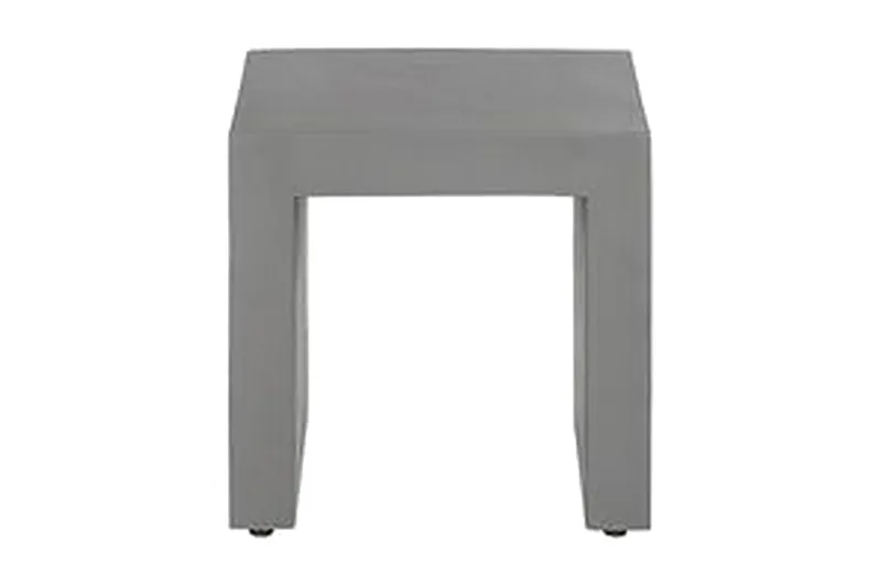 Trädgårdsmöbelset av Utebord och 6 Utestolar TARANTO - Grå - Utemöbler - Utegrupp - Matgrupp utomhus