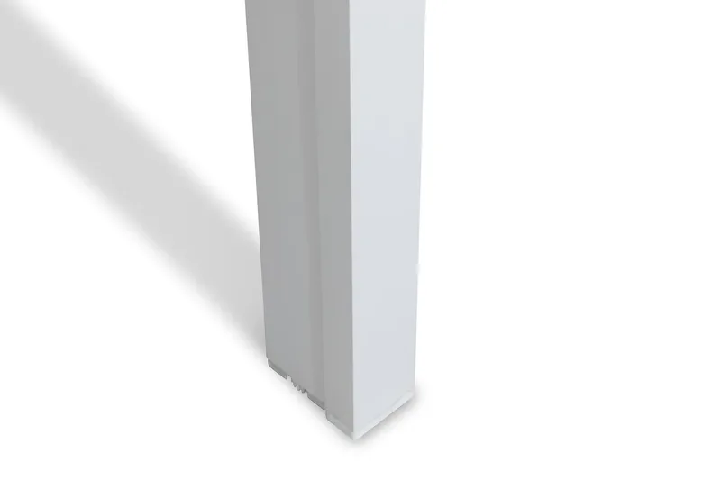 Tunis Matgrupp 205x90 + 6 Maggie Positionsstol - Vit/Grå - Utemöbler - Utegrupp - Matgrupp utomhus