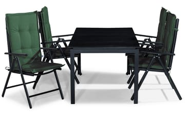 Tunis Matgrupp Utomhus 152-210x90 + 4 Maggie Positionsstol m Dyna