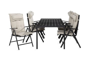 Tunis Matgrupp Utomhus 90x205 + 6 Maggie Positionsstol m Dyna