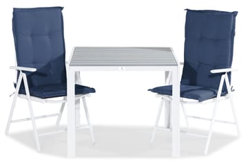 Tunis Matgrupp Utomhus 90x90 + 2 Maggie Positionsstol m Dyna