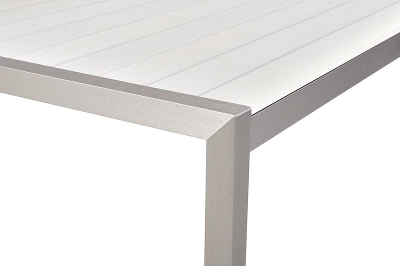 Vernio Trädgårdsmöbelset Med Utebord+6 Utestolar - Vit - Utemöbler - Utegrupp - Matgrupp utomhus