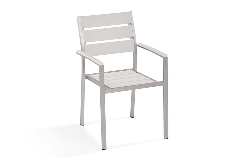 Vernio Trädgårdsmöbelset Med Utebord+6 Utestolar - Vit - Utemöbler - Utegrupp - Matgrupp utomhus