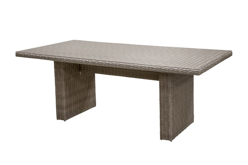 Wembley Matgrupp Utomhus 200cm + 6 Matstolar Utomhus - Natur/Brun - Utemöbler - Utegrupp - Matgrupp utomhus