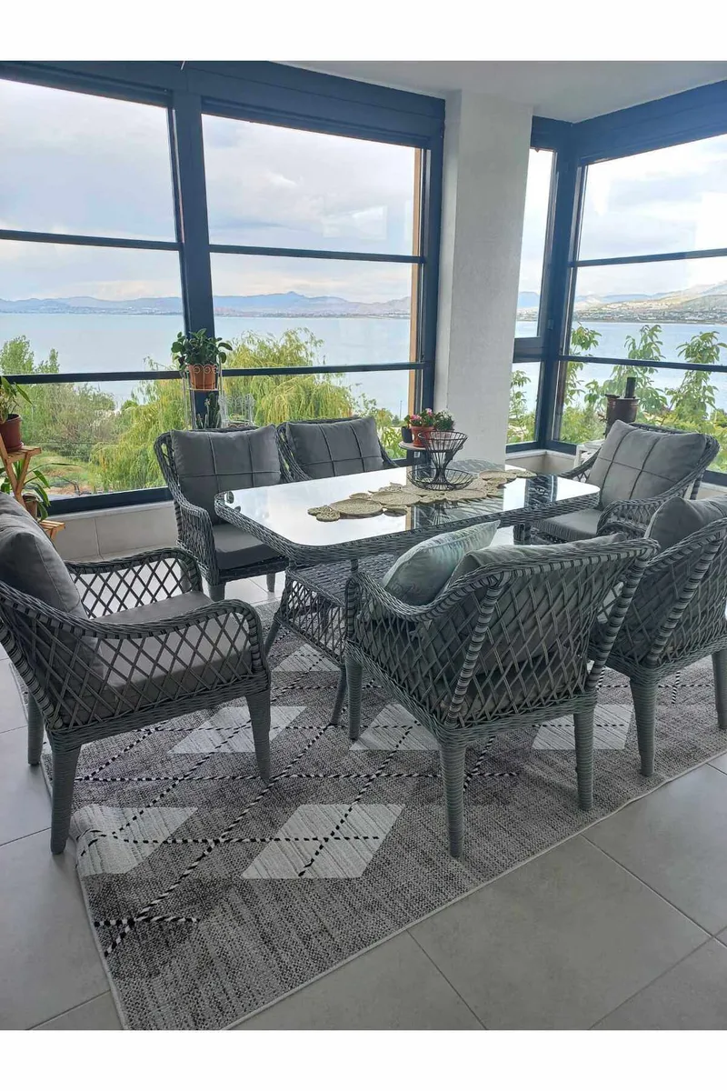 Xalvo Matgrupp Utomhus med 6 Stolar, undefined
