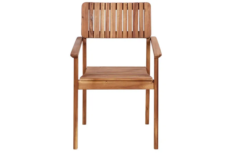 Matsalsset Agello Ljus trä, 6-Sits, Nej - Ljus trä, 6-Sits, Nej - Utemöbler - Utegrupp - Matgrupp utomhus