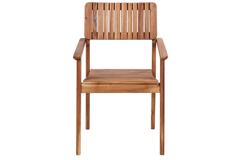 Matsalsset Agello Ljus trä/beige, 4-Sits, Ja - Ljus trä/beige, 4-Sits, Ja - Utemöbler - Utegrupp - Matgrupp utomhus