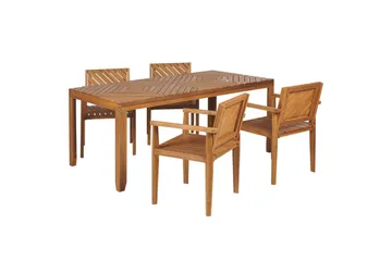 Matsalsset Baratti 4-Sits - 4-Sits - Utemöbler - Utegrupp - Matgrupp utomhus