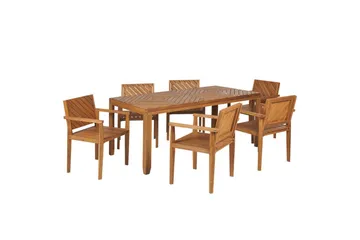 Matsalsset Baratti 6-Sits - 6-Sits - Utemöbler - Utegrupp - Matgrupp utomhus