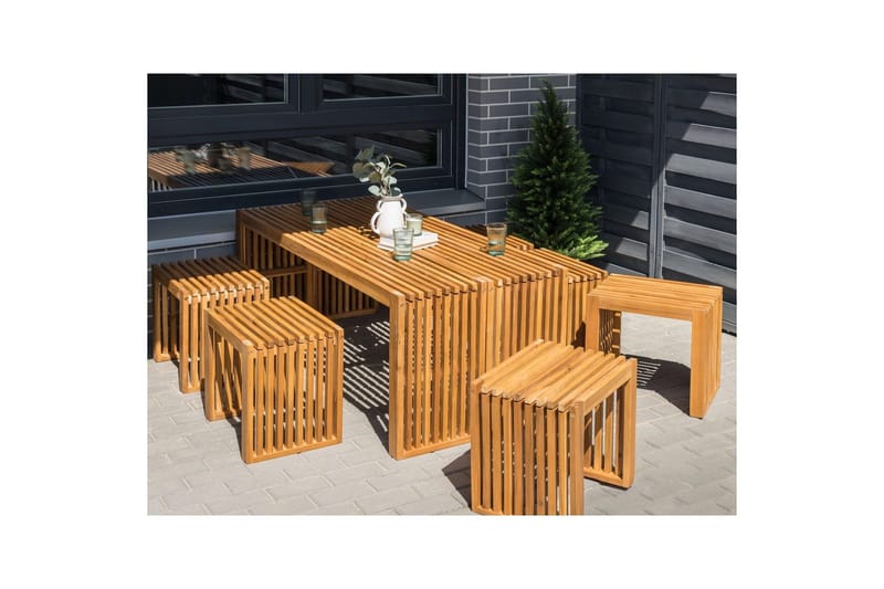 Matsalsset Bellano 6-Sits - 6-Sits - Utemöbler - Utegrupp - Matgrupp utomhus