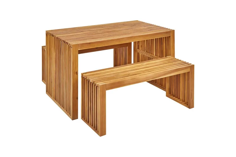 Matsalsset Bellano med 2 bänkar, undefined