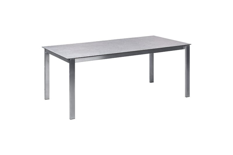 Matsalsset Cosoleto Grå/Silver, 4-Sits - Grå/Silver, 4-Sits - Utemöbler - Utegrupp - Matgrupp utomhus