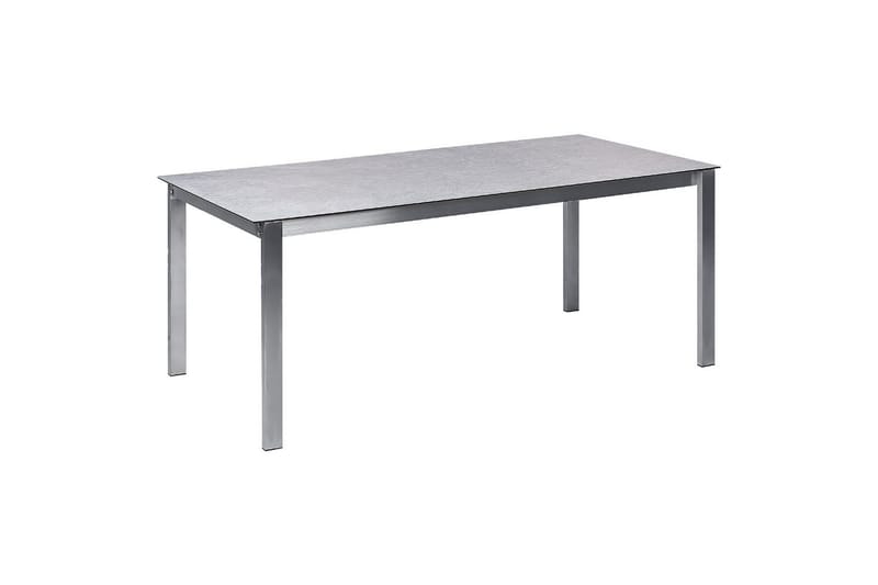Matsalsset Cosoleto Grå/Silver, 6-Sits - Grå/Silver, 6-Sits - Utemöbler - Utegrupp - Matgrupp utomhus