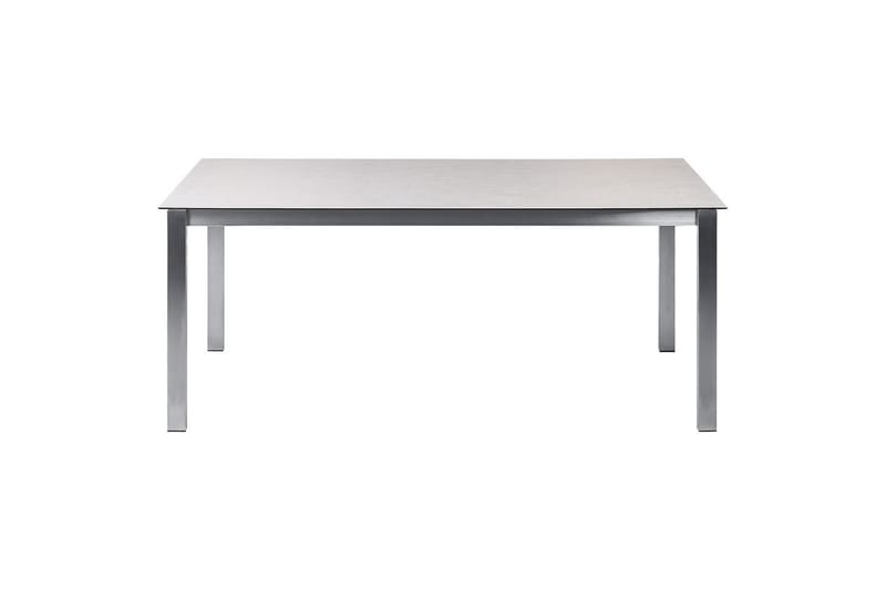 Matsalsset Cosoleto Vit/Silver/Beige, 6-Sits - Vit/Silver/Beige, 6-Sits - Utemöbler - Utegrupp - Matgrupp utomhus
