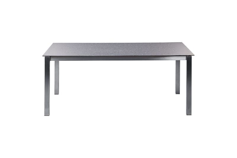 Matsalsset Cosoleto/Grosseto Svart/Silver, 6-Sits - Svart/Silver, 6-Sits - Utemöbler - Utegrupp - Matgrupp utomhus