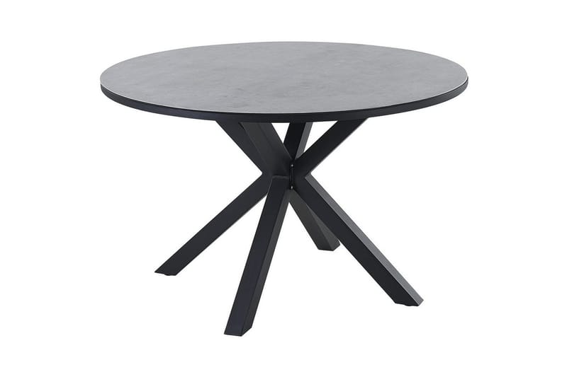 Matsalsset Maletto/Grosseto Grå/Svart/Silver - Grå/Svart/Silver - Utemöbler - Utegrupp - Matgrupp utomhus