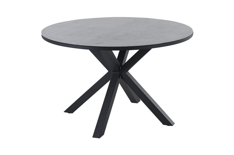 Matsalsset Maletto/Grosseto Ljusgrå/Silver/Svart - Ljusgrå/Silver/Svart - Utemöbler - Utegrupp - Matgrupp utomhus