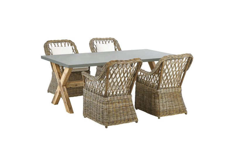 Matsalsset Maros/Olbia 4-Sits - 4-Sits - Utemöbler - Utegrupp - Matgrupp utomhus