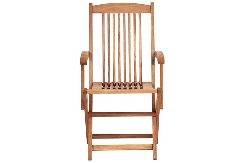 Matsalsset Maui II med parasoll Ljus trä/Off-white/grå, 8-Sits - Ljus trä/Off-white/grå, 8-Sits - Utemöbler - Utegrupp - Matgrupp utomhus