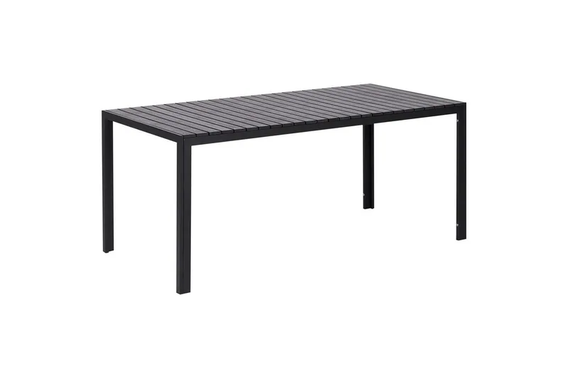 Matsalsset Nardo Svart - Svart - Utemöbler - Utegrupp - Matgrupp utomhus