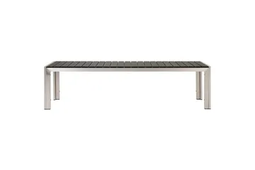 Matsalsset Nardo Svart/Silver - Svart/Silver - Utemöbler - Utegrupp - Matgrupp utomhus